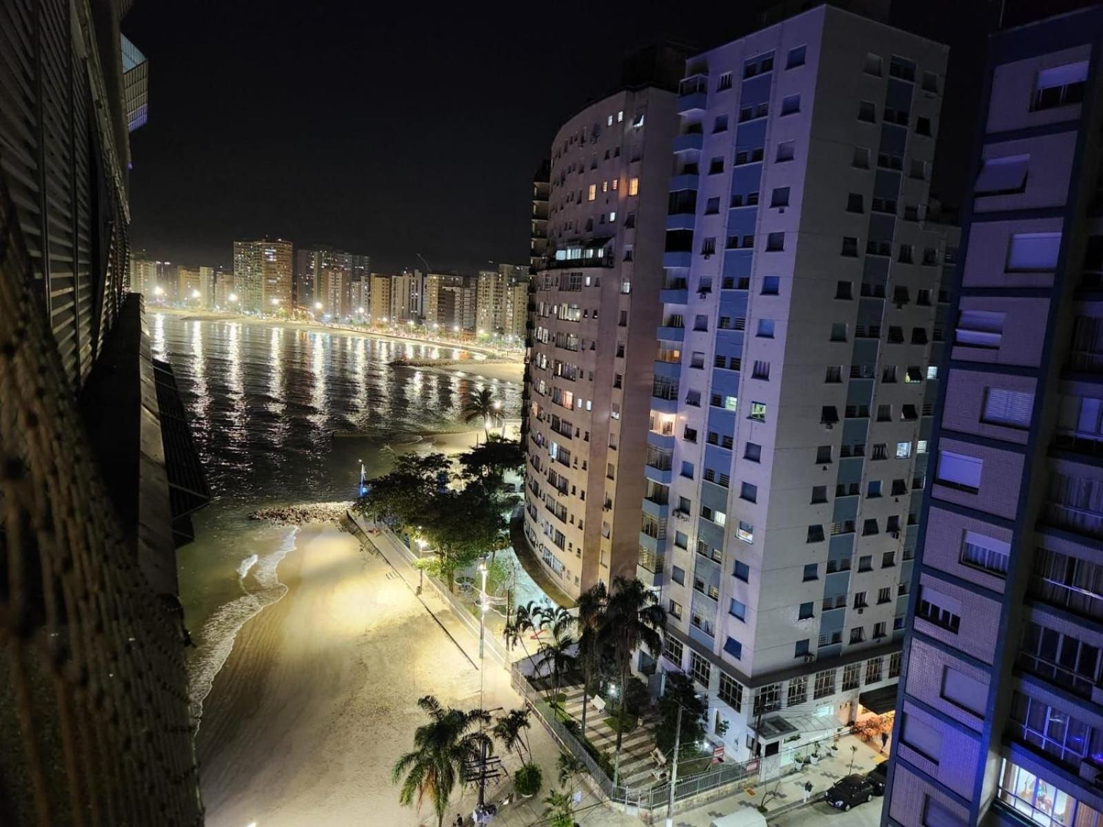 Apartamento Ape Pe Na Areia 3Quartos/2Vagas São Vicente Exterior foto